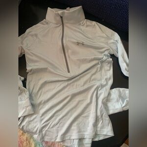 Under Armour Light blue Quarter-Zip Pullover NWT